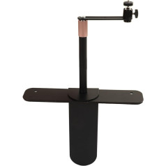 Projector Stand 360 Degree Rotating Bedside Table Sofa Desk Wall Projector Stand Bracket 24cm to 40cm Height Adjustable 1/4