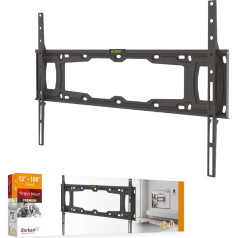 Barkan E400 Fixed Wall Mount for 32 - 90-Inch TV - Black