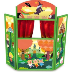 Vilac 4624 Fairy Tales Theater, Multi-Color