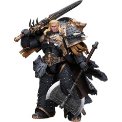 JoyToy 40K Original Licensed 1:18 Action Figure, Space Wolves Leman Russ Primarch of the VI Legion, 18 cm Building Kits for Collectible Action Figures