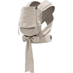 Stokke Limas Baby Carrier Floral Beige (OCS) - Half Buckle Baby Carrier for Newborn - Three Carrying Options - Safe from Birth & up to 15 kg