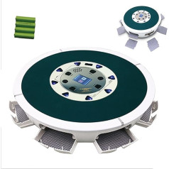 Update Multi-function Card Dealer, Shuffle Function, Portable Card Dealer with Dual Power, Supports Most Poker Rules, for Family Fun, Meeting with Friends, Game for