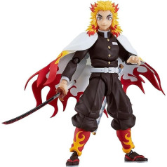 Max Factory Demon Slayer Kimetsu no Yaiba Figure Figma Kyojuro Rengoku 15 cm