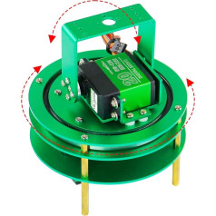 Yahboom 2-DOF Servo Pan-Tilt Kit for DIY Robot, Electric Platform with Metal Servo, Accessories for Camera or Robot Arms Bracket (2DOF Metal Servo Without Control Board)