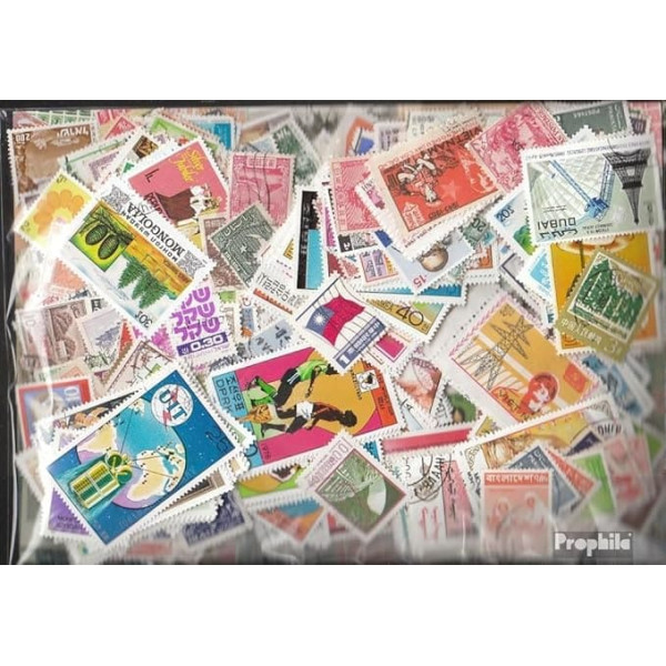Asia 1.000 different stamps (Stamps for Collectors)