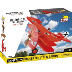 Fokker dr.1 red baron 221 ķieģeļi