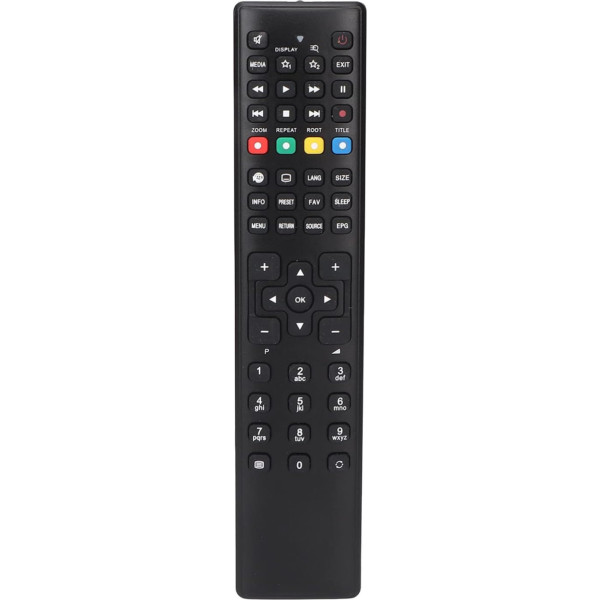 RC1208 Universal Remote Control for Medion Smart TV, Replacement of TV Remote Control, Ideal for Lost or Damaged Remote Control