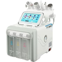 6-in-1 Hydrogen Oxygen Facial Device with Ultrasonic & RF Lifting - Skin Care Device for Deep Cleansing, Firming & Pore Care, Ideal for Cosmetic & Skin Care Centers