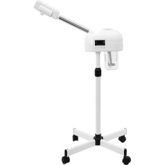 Ozon-Gesichtsdampfer, Dampfmaschine Face Steamer Vapozon Bedampfer Kosmetik mit Heißer, Gesicht Dampfgerät mit 360° Drehbare Düse, Gesichtssauna Verdampfer mit LCD-Bedienfeld für Salon, Zuhause