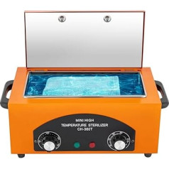 300W Hot Air Nail Tools with Timer Smart Function for Nail Art (Orange)