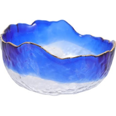 Generisch Hand-soft bowl trimmer pure manicure bowl and accessories care nail soaking finger kit manicure bowl for hand manicure accessories soaking bowls for hands glass blue