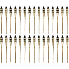Moritz Bamboo Torches 90 cm Natural Garden Torches Oil Torches Garden Decoration Oil Lamp Path Light Pack of 30