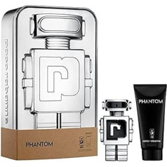 Paco Rabanne Phantom 3-Piece Gift Set Eau de Toilette 50ml - Shower Gel 100ml