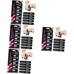IWOWHERO 400 Sheets Nail Art Anti Spill Stickers for Gel Nails Nail Shaper Instructions Nail Polish Protective Shelf Lint Nail Wipes Nail Polish Stick Protective Fingernail Protective Barrier