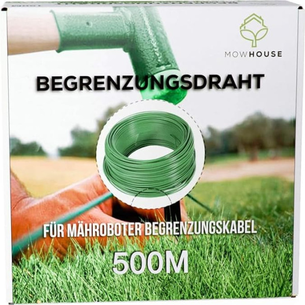 MOWHOUSE 500 Metre Boundary Cable Robotic Lawnmower – Universal Boundary Wire for Lawnmower Robot – Lawn Mower Cable Wire