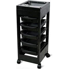 Activeshop Hairdressing Trolley 048A Black