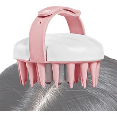 Shampoo Scalp Brush, Hair Scalp Exfoliating Brush, Head Massage Tool for Men and Women, Portable Hair Washing Comb
