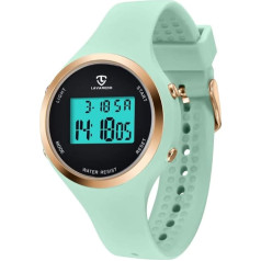 BEN NEVIS Watch for children, girls, digital children's watch, sports outdoor silicone strap with alarm clock, stopwatch, LED light, shockproof, date, electronic children's watches