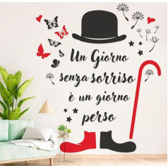 Gigio Store Wall Stickers for Walls, Dandelion, Butterflies, Flowers, Bedroom, Kids, Living Room, Bar, Restaurant