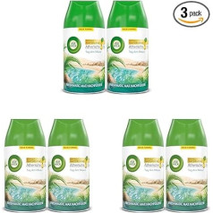 Air Wick Freshmatic Max Room Spray Duo - Refill for Air Wick Freshmatic Max - Day at the Sea - 2 x 250ml Refills (Pack of 3)