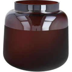 Goebel Vase, Glass, Red, 20 x 20 x 19.5 cm