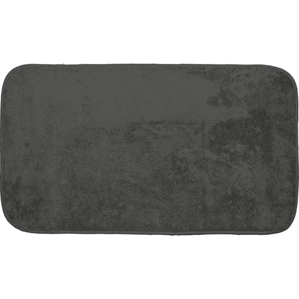 GEMITEX Carpet Merlino Animal/Pet 75 x 120 cm Anthracite Ultra Absorbent, Polyester