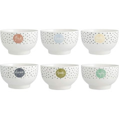 H&h Set 6 Scodelle Enjoy Assortite CC 550