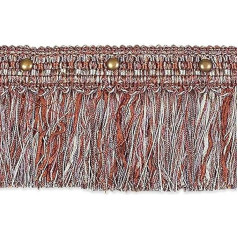 Expo International Eleanor Chenille-Bordüre, 10 m, Blau/Mehrfarbig