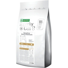 Nature's Protection jutīga āda un kuņģis pieaugušajiem mazo šķirņu dzīvniekiem ar jēra gaļu 10kg