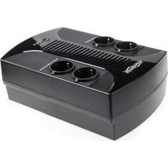 UPS 650va line-interactive, 4xschuko, led