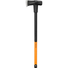 Fiskar's gap hammer X46, 2 in 1: Ax and hammer, hardened steel blade / glass fiber reinforced plastic handle, black / orange, 1001705, standard, 92 x 26 x 8 cm
