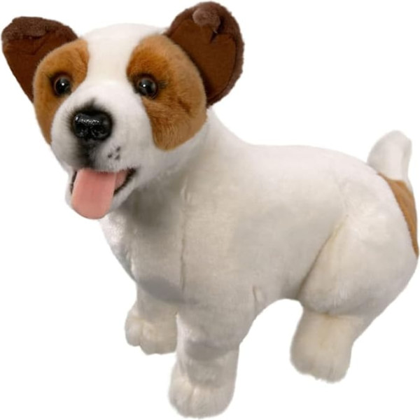 Carl Dick Jack Russell Terrier sitting 16 inches, 40cm, Plush Toy, Soft Toy 2479