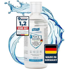 Pure & Safe **without** Chlorine Water Purifier Drinking Water - Inactivates Germs, Bacteria, etc. | Emergency Supply, Emergency, Motorhome, Caravan, Camping, Outdoor, Survival, Travel