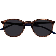 OPULIZE Met Large Sun Spacer Glasses Brown Tortoiseshell Navy Blue Men Women V60-2 -1.50