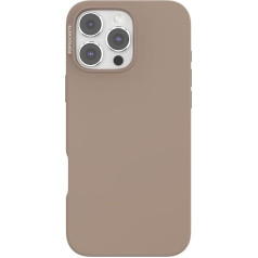 PopSockets iPhone 16 Pro Max Case Compatible with MagSafe, Phone Case for iPhone 16 Pro Max, Wireless Charging, Case Only - Latte