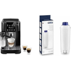 De'Longhi Magnifica Start ECAM222.60.BG Fully Automatic Coffee Machine with LatteCrema Milk System + Original Water Filter DLSC002