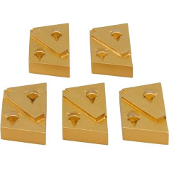 Colorus Concrete Sanding Shoe Set 5 Pieces | Base Plate for Eibenstock EBS 235.1 | For Concrete and Epoxy Resin Coating | For Professional Sanding Work