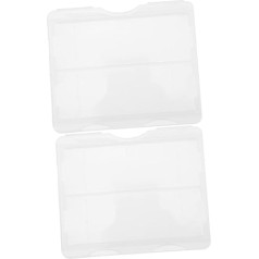 Pack of 100 Sliding Box Slide Storage Containers Slide Container for Microscopes Photo Boxes Storage Holder for Microscope Slides Polypropylene