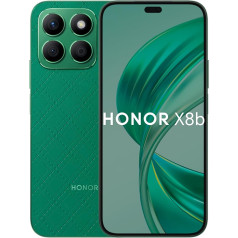 HONOR X8b Smartphone, 108MP Triple Camera, 6.7 Inch Fullview Display, 8 GB + 256 GB, Android 12, Dual SIM Mobile Phone (Green)