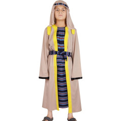 A2Z 4 Kids Boys Christmas Nativity Scene Shepherd Costume Villager Townspeople Joseph Innkeeper Costume Christmas Nativity Scene Game Costume for Children Age 3-14 Years