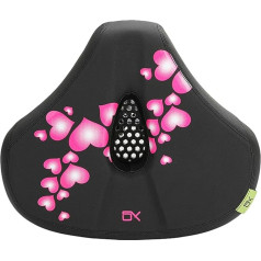 Fahrradsattelkissen Fahrradsitzbezug, bequemer Fahrradsitzbezug, elastischer Schwamm Fahrradsattelbezug Kissen, Ergonomischer Fahrradsattelbezug, Mehrzweck-Fahrradsitzpolster für Dreirad Fahrrad