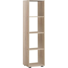 Fmd Furniture FMD Möbel Mega 4 248-004 Room Divider Shelves 36.5 x 140.5 x 33 cm Oak