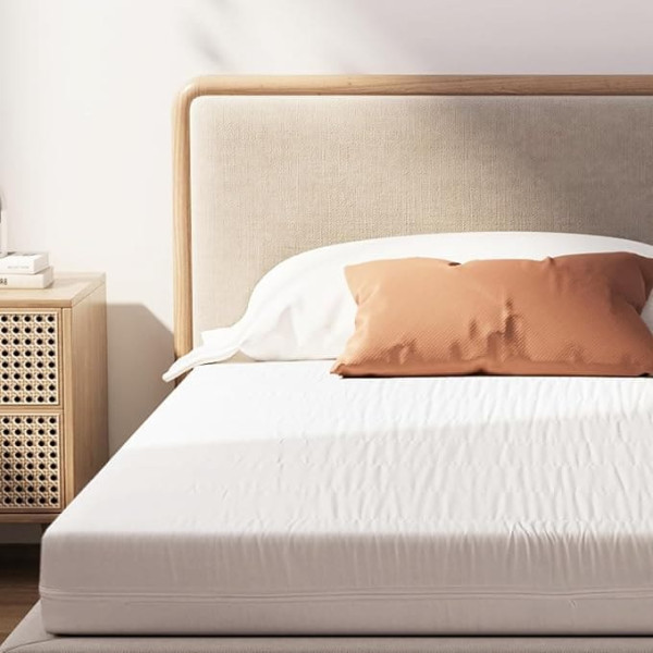 Ego Home Mattress 140 x 200 cm Hardness H3 13 cm Height, High-Quality Cold Foam Mattress Made of Comfort Memory Foam, 7-Zone Ergonomic and Breathable Foam Mattress, Oeko-Tex Certified