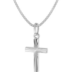 trendor Cross and Necklace for Children, 925 Silver, Magical Necklace for Girls and Boys, Great Gift Idea for Kids 51628