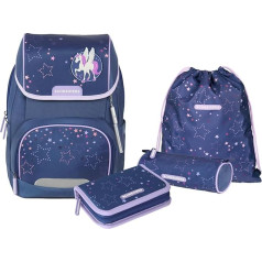 Schneiders Unisex Ergojet School Bag Set (Pack of 1), Galactica, Galactica