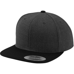 Flexfit Unisex Classic Snapback 2-Tone Cap for Men and Women, Available in 17 Colours, One Size