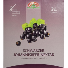 Walthers Blackcurrant Nectar (1 x 3L Juice Box)