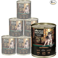 Dehner Wild Nature Wet Dog Food, Junior / Adult / Senior, Various Types and Sizes