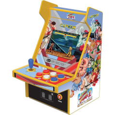 My Arcade DGUNL-4185 Super Street Fighter II Micro Player Pro Portable Retro Arcade (2 Games in 1)