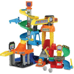 VTech TUT TUT Baby Speedster - Mega Construction Site - Interactive Playset with Moving Elements, Melodies and Songs and Tut Tut Baby Speedster Dump Truck - For Children Aged 1-5 Years